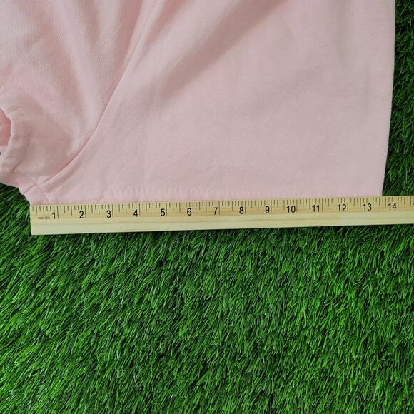 Vintage 80s Sporty Gym Shorts Womens L/XL Pink USA - Picture 7 of 13